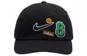 Nike Бейсболка из полиэстера, унисекс, черный