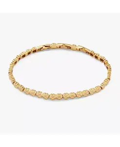 Теннисный браслет Clover Alex And Ani, gold