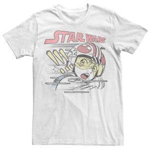 Мужская футболка Manga Rebel Pilot Star Wars
