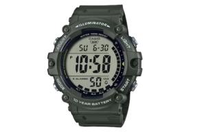 Мужские молодежные черные часы AE1500WHX-3AV CASIO