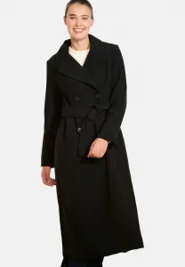 Тренчкот с поясом и запахом Lolaliza, Black