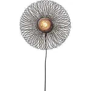 Настенный светильник CANGO E27 1 шт. Good&Mojo, черный