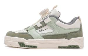 Warrior Антискользящие Износостойкие Низкие Детские Скейтбординг Кроссовки, Хаки/Серый