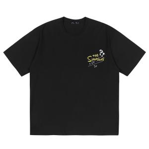 The Simpsons Футболка унисекс «Симпсоны», Черный (длинные рукава)