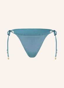 Треугольные плавки бикини, мерцающие однотонные Watercult, бирюзовый