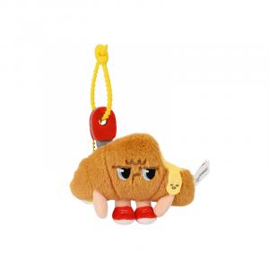 Плюшевый кулон завтрак жак обжаренное яйцо круассан пончик куклы 6см/8см/9см высота POTDEMIEL