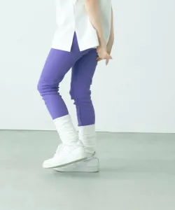 Цветные ребристые леггинсы Lowrys Farm, цвет Purple(95)