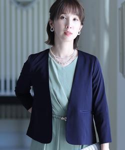 Задняя часть жакета с баской Pourvous, цвет Navy