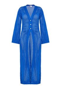 Вязаный кардиган Izia, синий кобальт