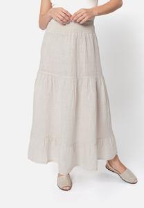 Длинная юбка ACANFORA, бежевый