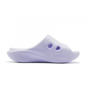 QIAODAN Flying Shadow Slippers 2.0 Skeleton Massage Slide Slippers Women's Steam Purple