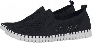 Мужские мокасины Ilse Jacobsen HORNBAEK Tulip140MEN | Без шнурков | Топсайдер, черный