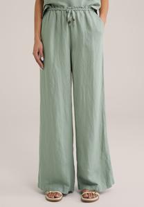Брюки WE Fashion, светло-зеленый