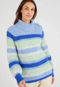 Свитер fils poilus Damart, Blue Striped