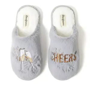 Женские тапочки Celebration Dearfoams, цвет sleet