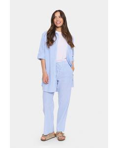 Брюки свободного кроя SAINT TROPEZ Miko, лазурный