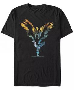 Мужская футболка с короткими рукавами «Гарри Поттер» Triwizard Tournement Dragon Cup Fifth Sun