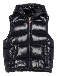 Стеганый жилет с капюшоном Save The Duck Kids, синий