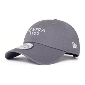New Era Хлопковая бейсболка унисекс дымчато-серого цвета, Smoke Gray