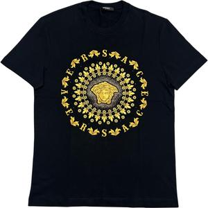 VERSACE Футболка мужская черная