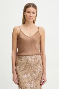 Топ Fracomina, коричневый