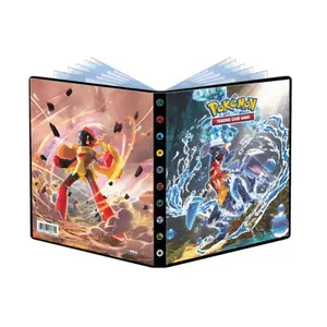 Портфель с 4 карманами — Tera Type Garchomp и Armarouge, Official Pokemon Card Binders & Storage