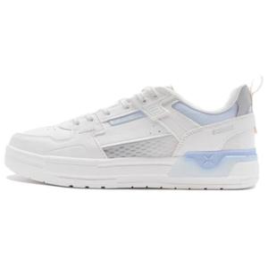 Кроссовки XTEP Skateboarding Shoes Women's Low-top Sail White/Calm Blue, белый/синий