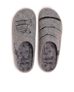 Открытые тканевые тапочки Toni Pons, серый