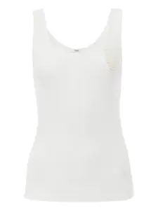 Юбка с английской вышивкой CHLOÉ, белый