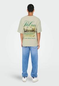 Футболка Only & Sons MILO, Moonstruck/Light Grey