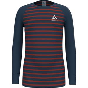 Майка bl top crewneck l/s active wa Odlo, голубой