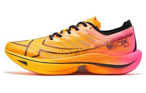 XTEP 160X 5.0 противоскользящие износостойкие низкие марафонские спринтерские беговые кроссовки мужские оранжевые - тропический желтый/оранжевый желтый