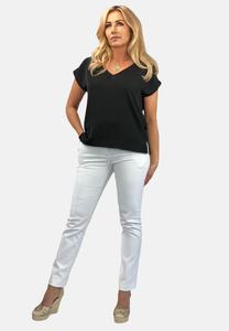 Блуза V-NECK PLAIN REGINA FASHION, черный