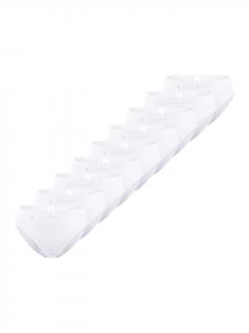 Sloggi Трусики-слип Tai Slip 24/7 из хлопка с кружевом, белые