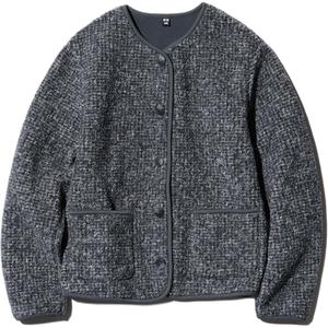 UNIQLO Женская куртка асфальтово-серого цвета, Asphalt Gray