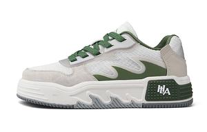 HLA Низкие скейтерские кроссовки мужские зеленые, цвет Green