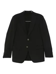 Однобортный пиджак с заостренными лацканами Marsem, черный