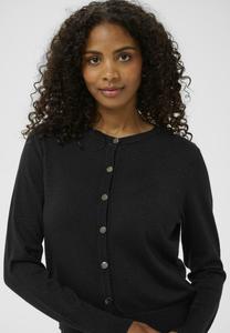 Кардиган Kaffe KAREGINA CARDIGAN GLITTER, Black Deep/Mottled Black
