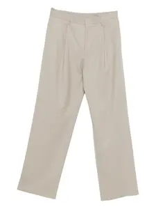 Брюки со складками Lardini, нейтральный