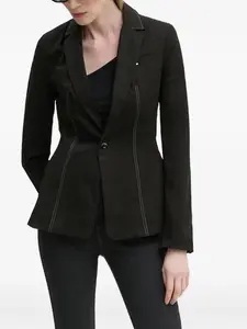 Пиджак с декоративной строчкой G-Star Raw, черный