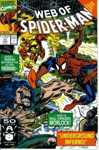 Web of Spider-Man #77 : Home is Where the Terror Is (Marvel Comics) (Marvel Comics)