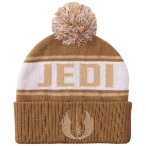 Мужская шапка-бини с коричневым отворотом Ордена Джедаев Star Wars, Brown