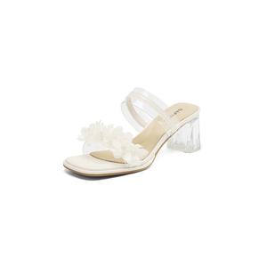 DAPHNE Тапочки-слайды женские бежевые