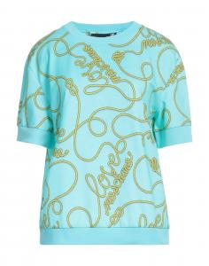 Толстовка Moschino, бирюзовый