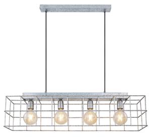 Подвесной светильник Globo, 90x20x150 см, цинковый