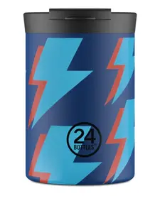 Стакан с узором 350 мл 24Bottles, синий