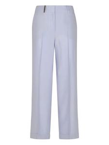 Peserico прямые брюки, фиолетовый