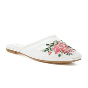 Женские мюли Shara London Rag, White