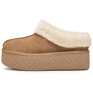 Ботинки женские зимние на шнуровке Chestnut Bread Staccato, fall leaf коричневый