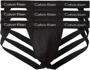 Комплект из 3 мужских хлопковых стрейчевых брюк Calvin Klein, 3 Black
